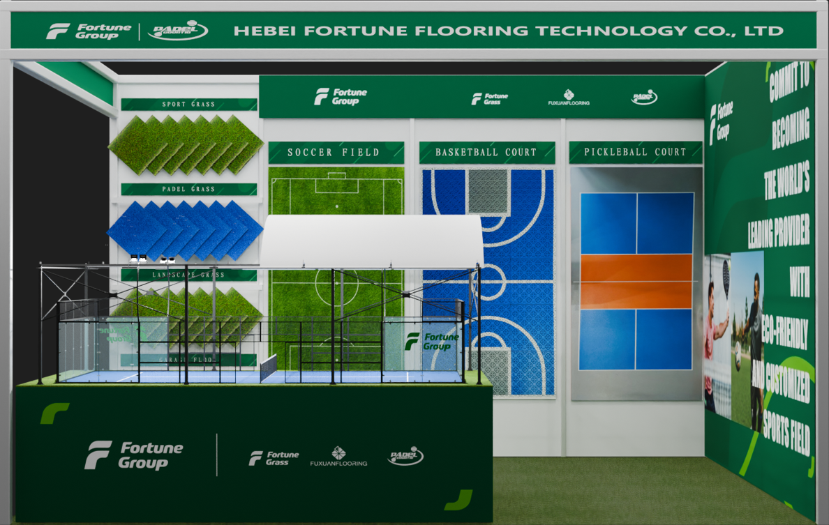 Fortune Group booth display at Saudi Sports Show 2024