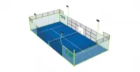 Half Panoramic Padel Court