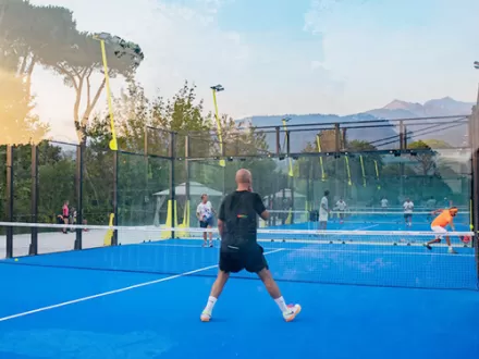 Standard Padel Court Fx-P01 Project in Italy