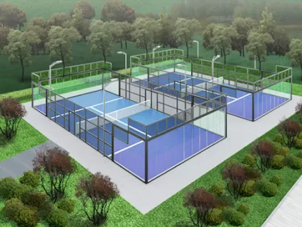 FX-P02Q Panoramic Padel Court Project