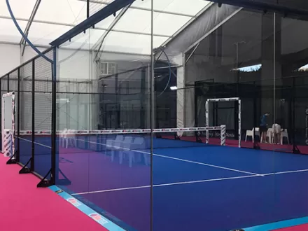 FX-P03 360 Full Panoramic Padel Court Project