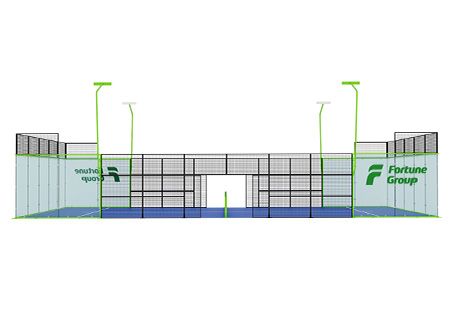 What is a panoramic padel court And how to build it