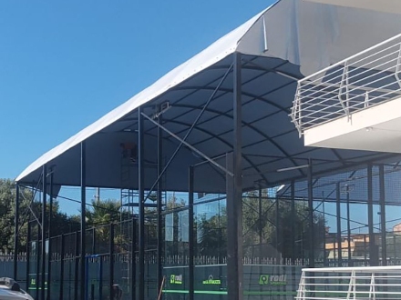 FX-P07 Standard Underground Roof Padel Court Project