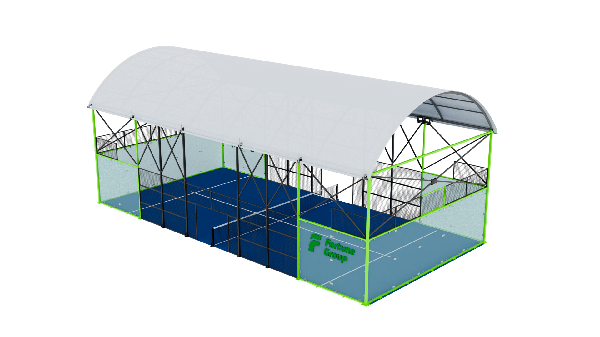 Covered Padel Court | Canopy Padel Court