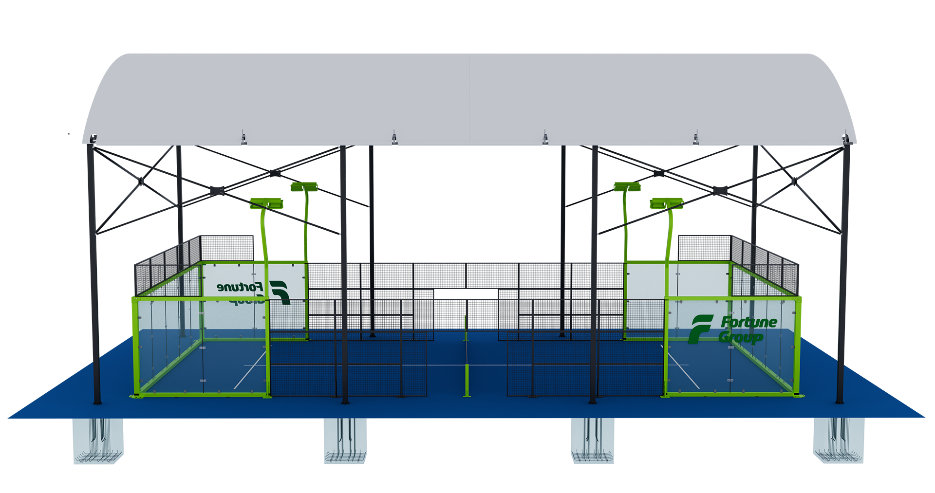 Higher Underground Roof Padel Court